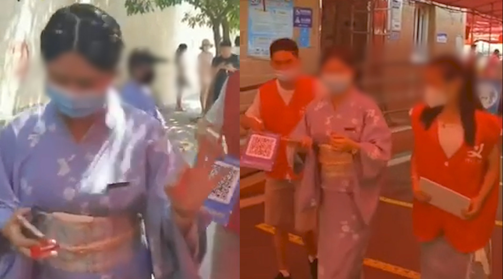 女子穿和服做核酸检测遭阻拦并劝返