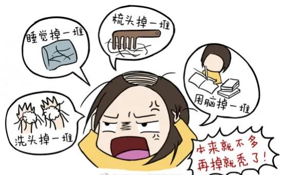 请珍惜我们的头发,不要让我们的头发越洗越少