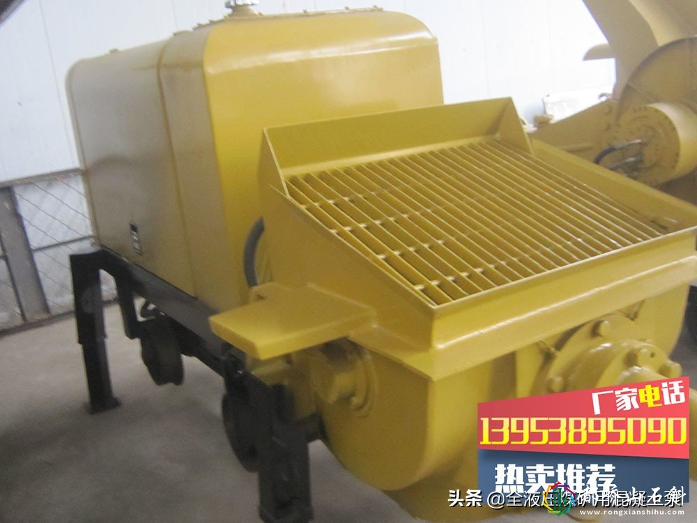 HBTS40细石混凝土泵交接及使用纪实