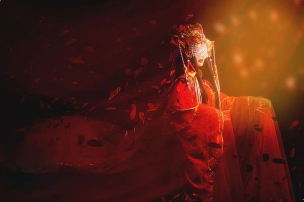 魔道祖师红色嫁衣图片