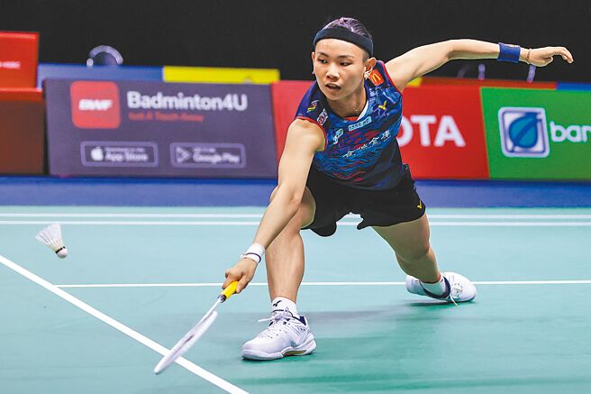 戴资颖昨以2比1惊险击败大陆好手何冰娇闯进四强。（Badminton photo提供）