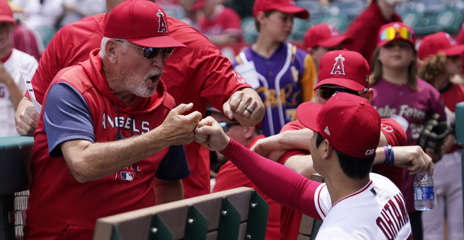 麦登与大谷翔平关係不错