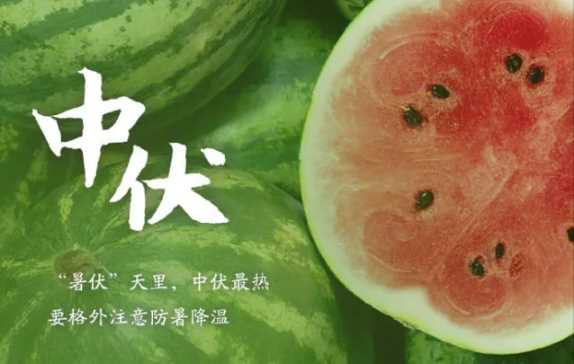 2022年中伏是十天还是二十天2
