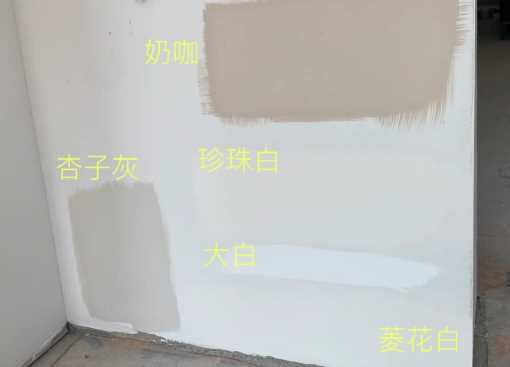 立邦珍珠白和菱花白哪个更白2
