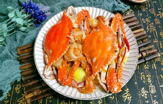 梭子蟹用蒸箱蒸多久2