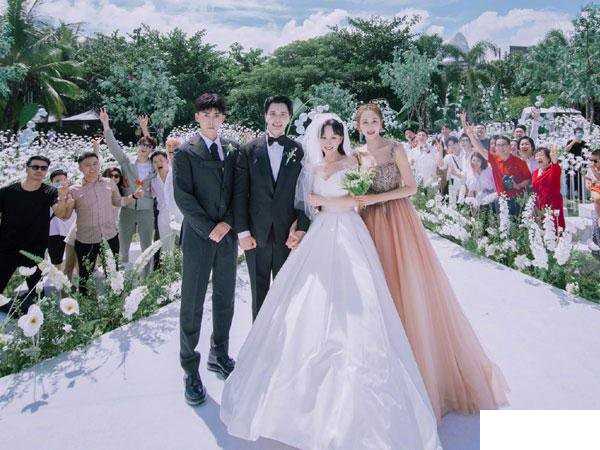 海陆在张檬婚礼上