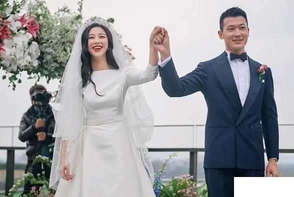 朱珠结婚照